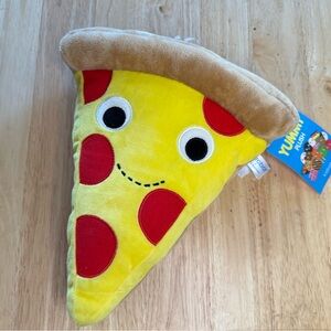 Yummy Plush Pizza Slice Stuffed Toy - Yellow and Red Kidrobot